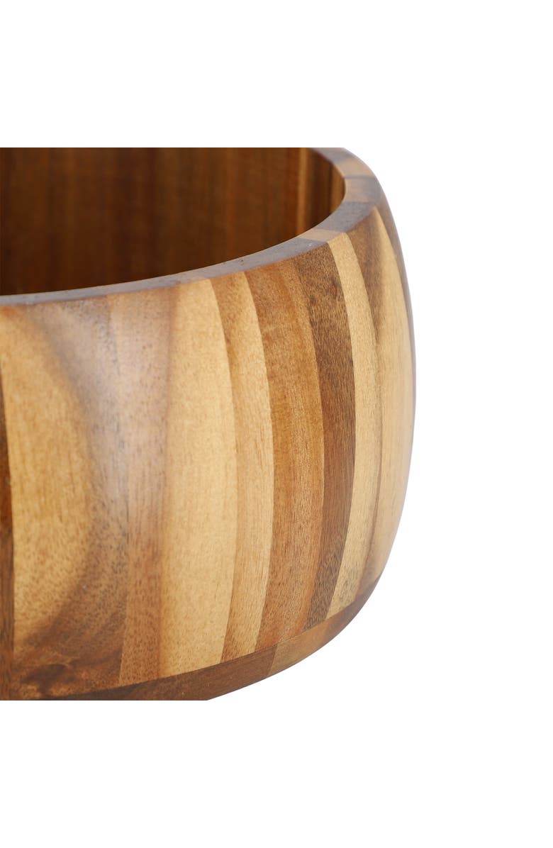 Megachef 9.75 Inch Acacia Wood Salad Bowl, Alternate, color, Acacia
