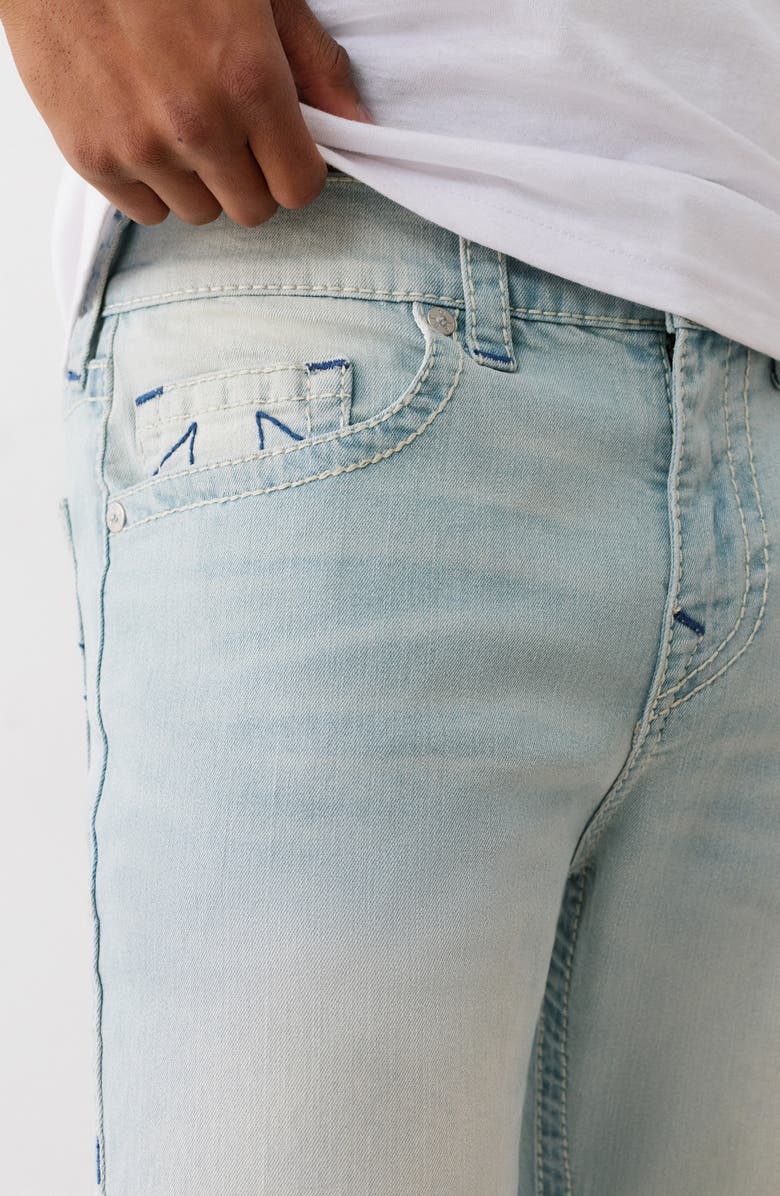 True Religion Geno Slim Fit Jeans, Alternate, color, Light Endless