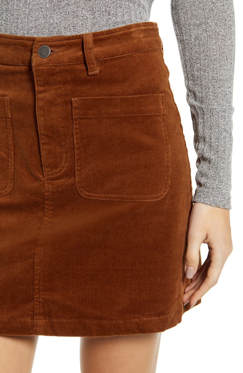 BP. Corduroy Miniskirt, Alternate, color, 