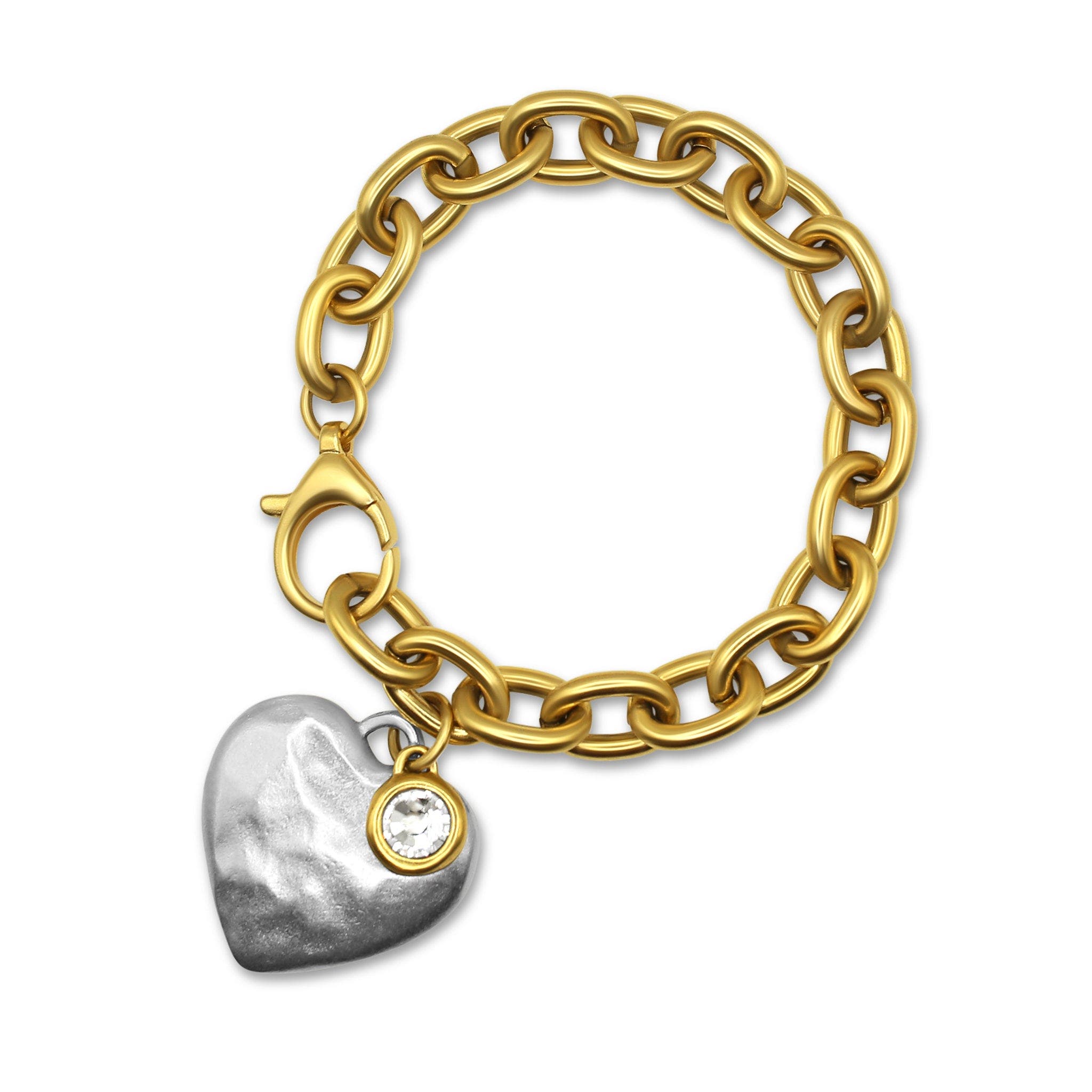 selected Gold / Silver Heart