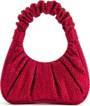 Gabbi Rhinestone Ruched Hobo
