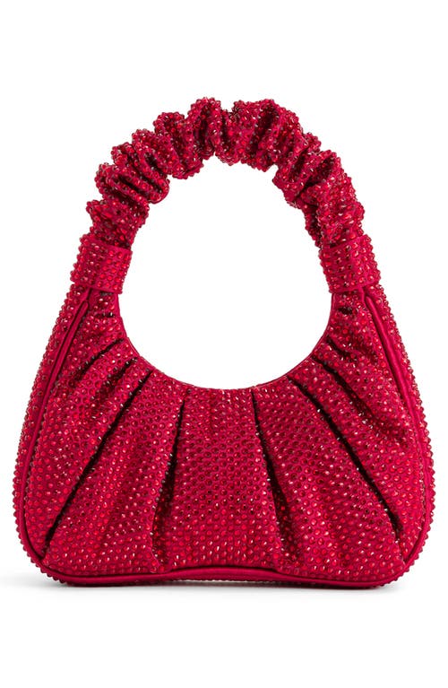 Jw Pei Red Gabbi Handbag With Crystals