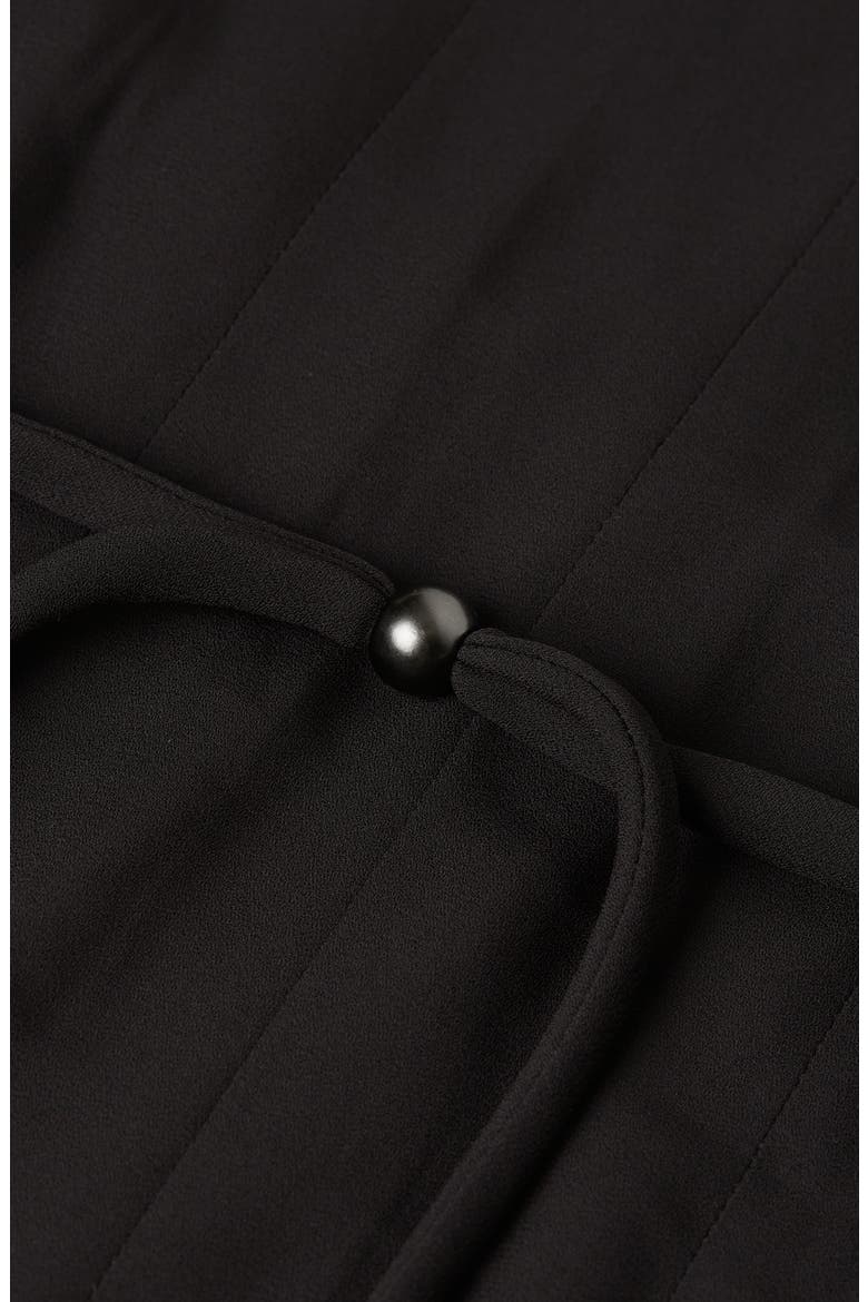 Pleated Maxi Dress, Alternate, color, METEORITE