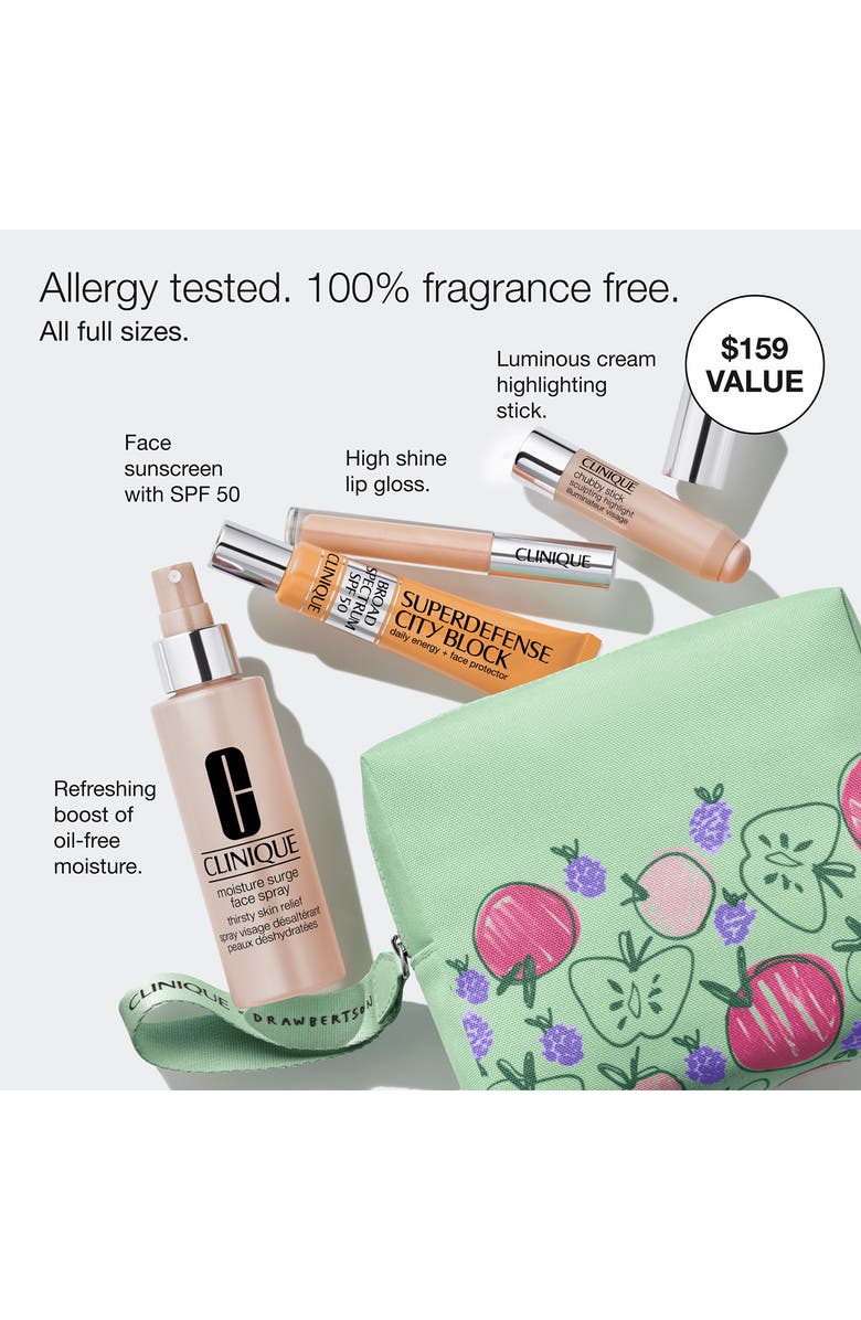 Clinique Sunny Day Staples Skincare & Makeup Set - Purchase with any Clinique Purchase, Alternate, color, 