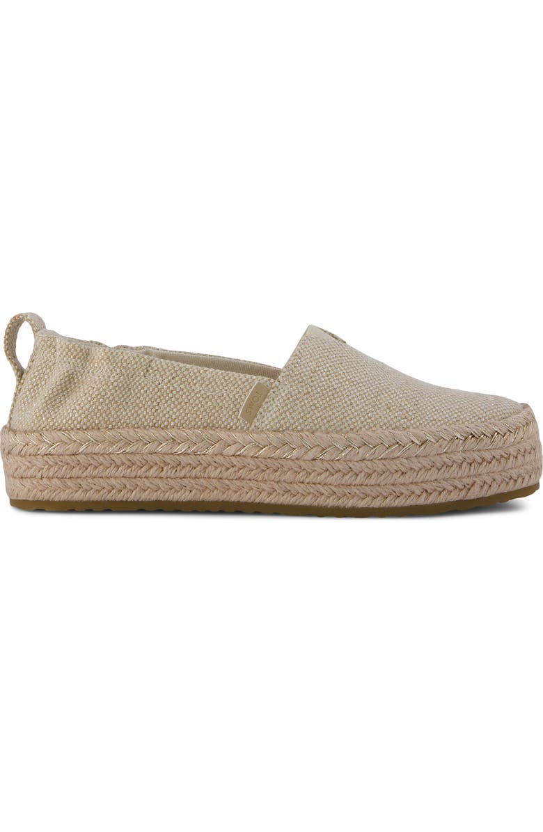 TOMS Kids' Valencia Platform Espadrille, Alternate, color,