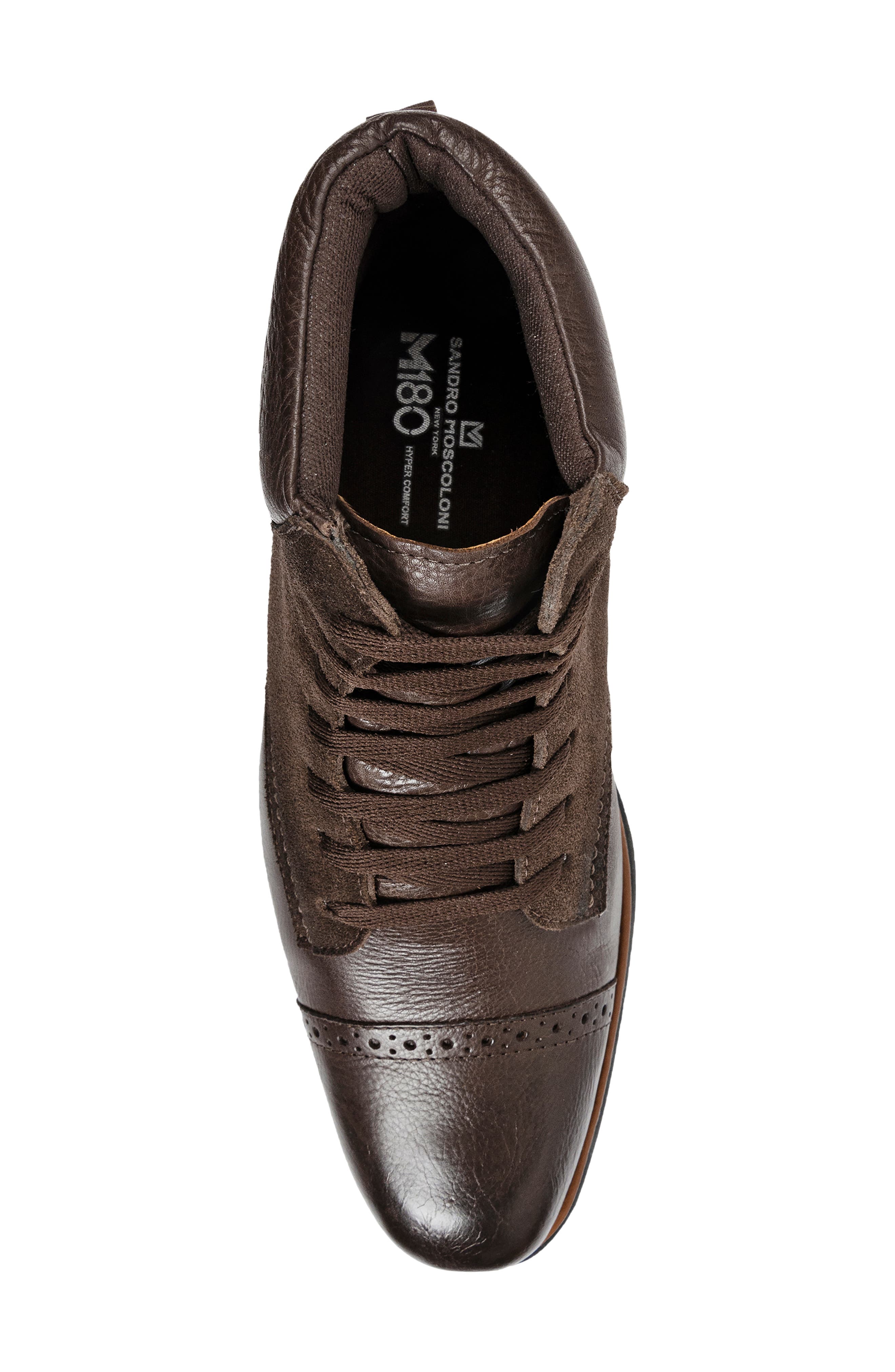 Sandro Moscoloni Randall Lace-Up Cap Toe Boot, Alternate, color, 