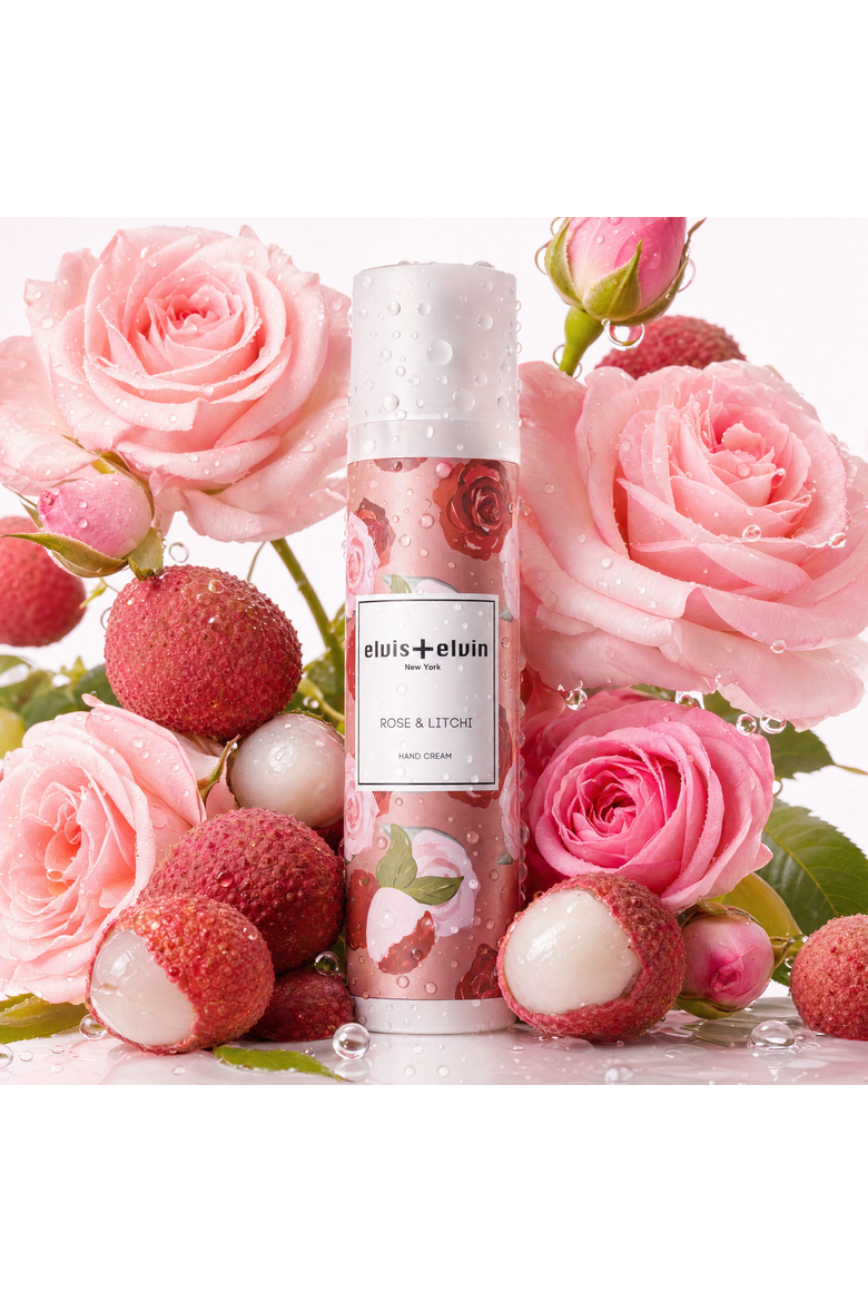Rose & Litchi Fragrance Hand Cream, Alternate, color, NA