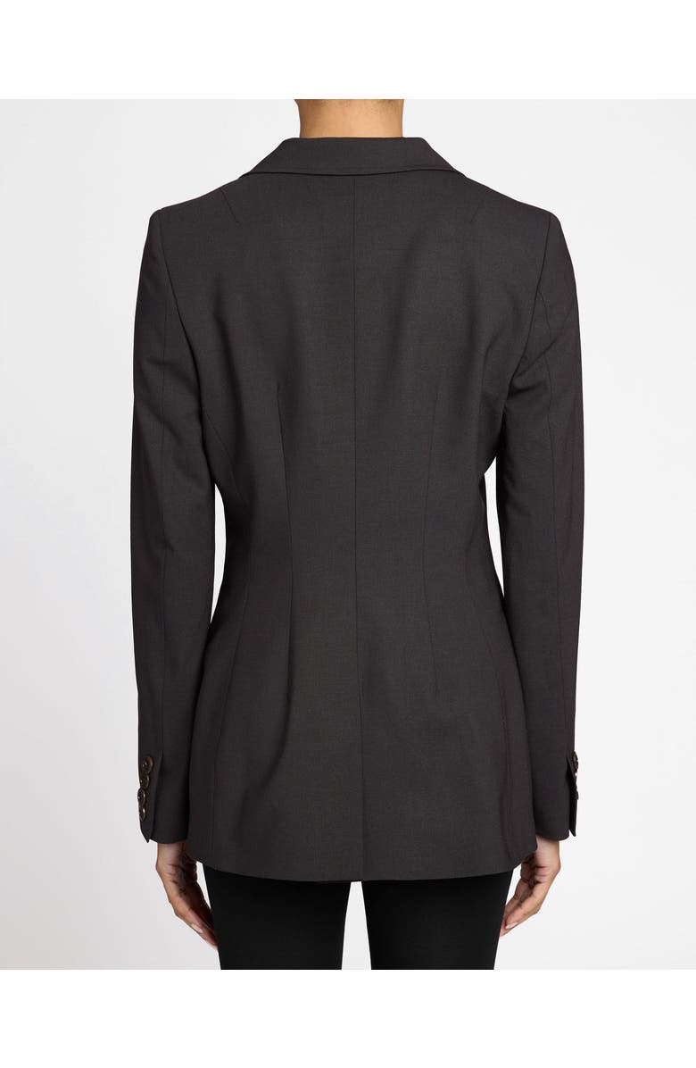 Santorelli Paco Wool Double Breasted Jacket, Alternate, color, Dark Brown