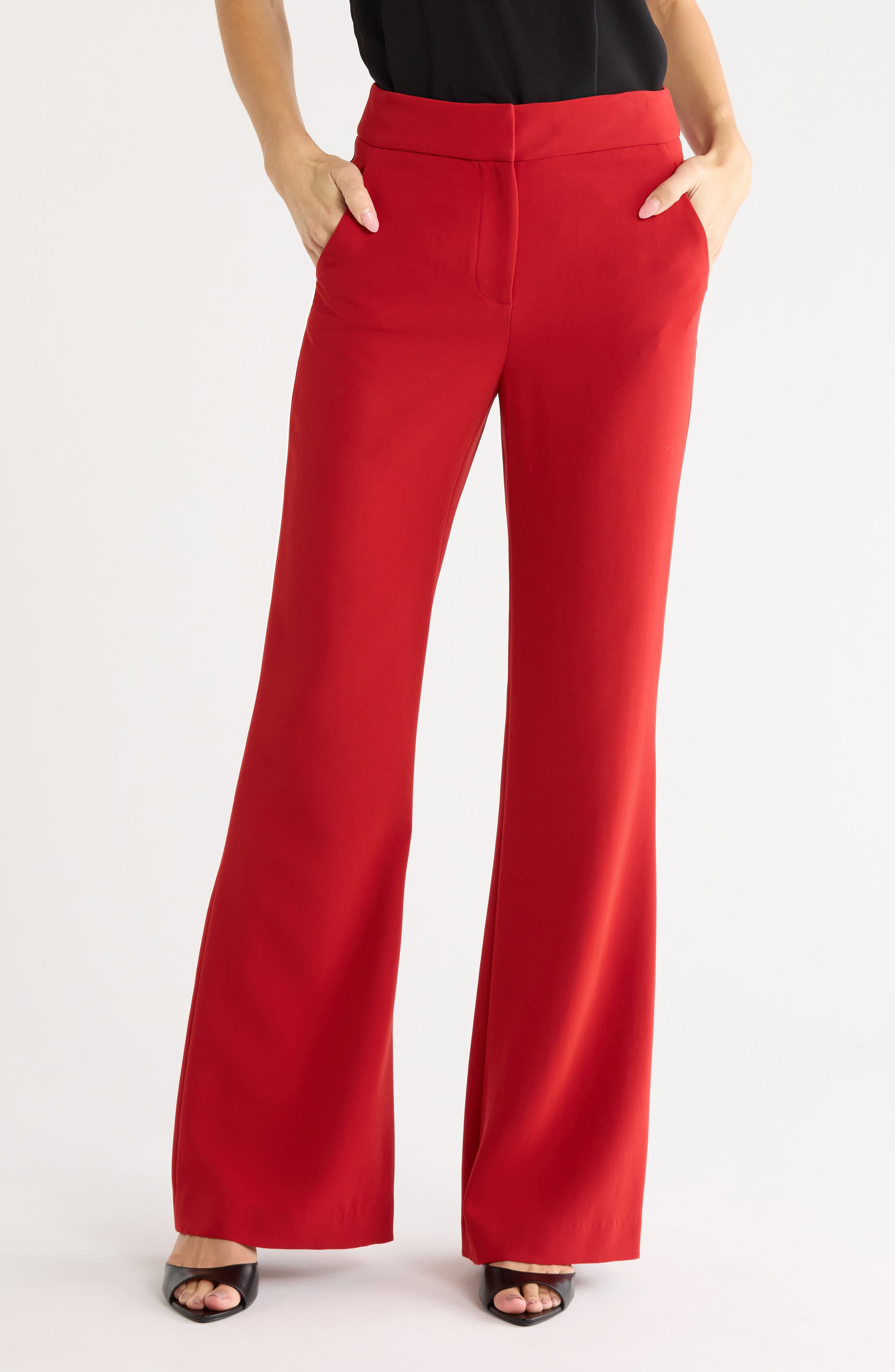 Lebone High Waist Flare Leg Pants