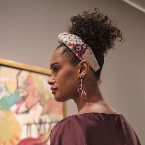 Lele Sadoughi The Met X Lele Kandinsky Mobile Earrings In Multi