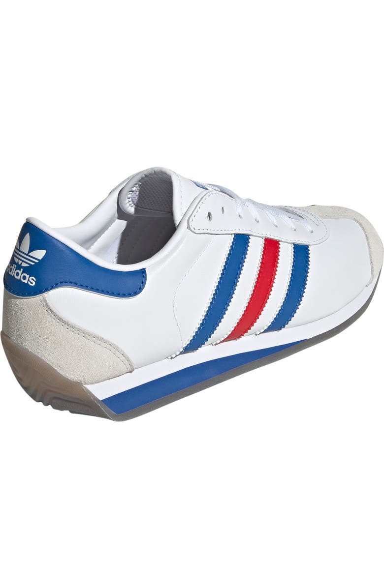 adidas Country II Sneaker, Alternate, color, White/Better Scarlet/Blue