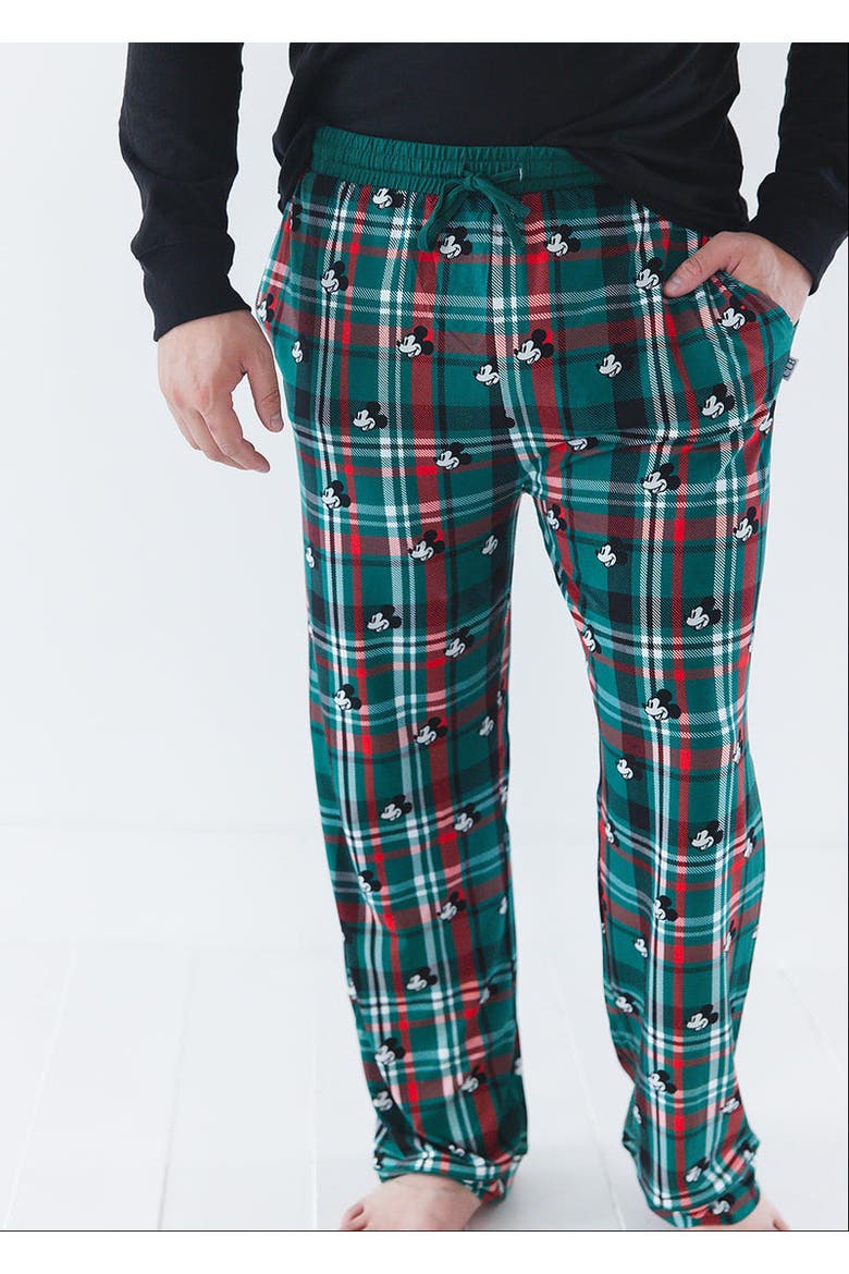 Men's Steamboat Willie Tartan Pajama Pants, Alternate, color, Multicolor