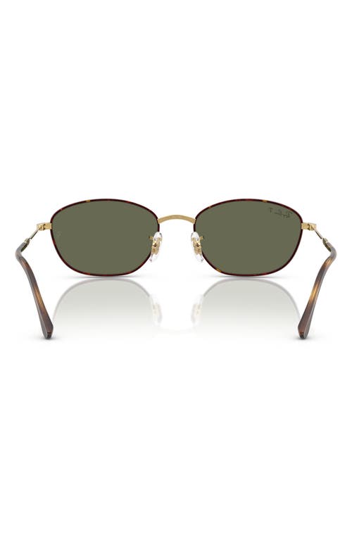 RAY BAN RAY-BAN 58MM IRREGULAR OVAL SUNGLASSES