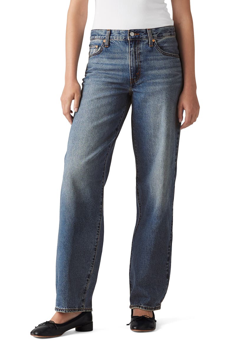 Levi's<sup>®</sup> Baggy High Waist Wide Leg Dad Jeans, Main, color, Shes Nice