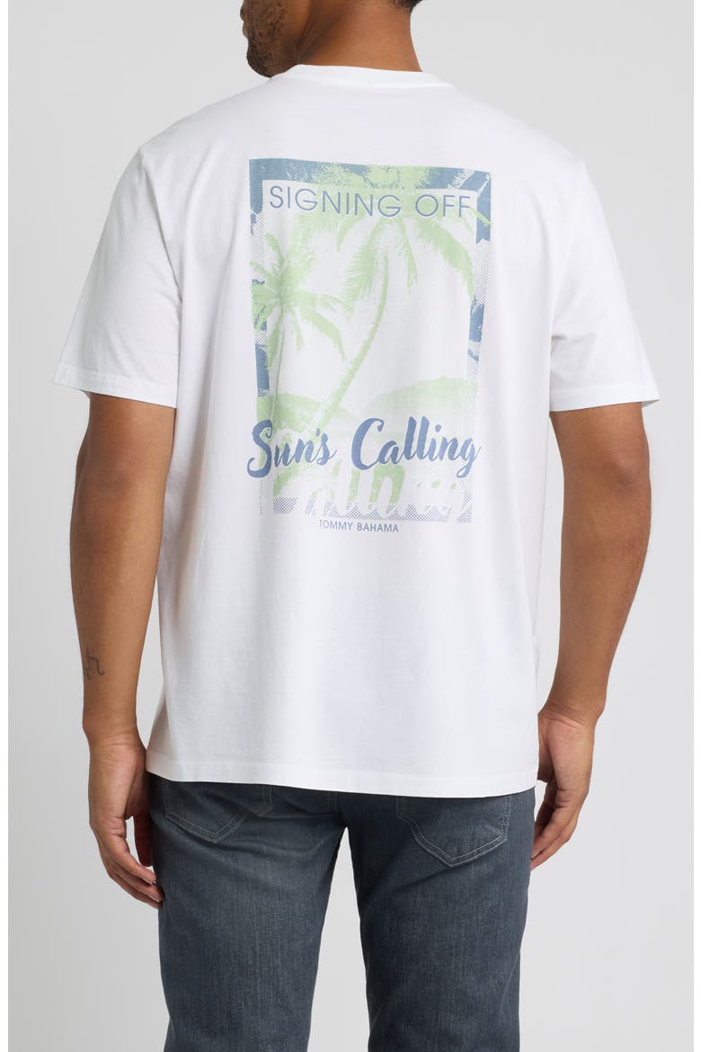 Sun Is Calling Graphic T-Shirt, Alternate, color, WHITE