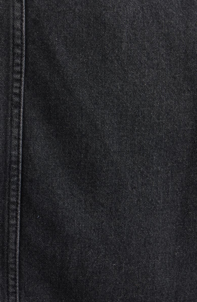 BP. Denim Zip Jacket, Alternate, color, Black Washed