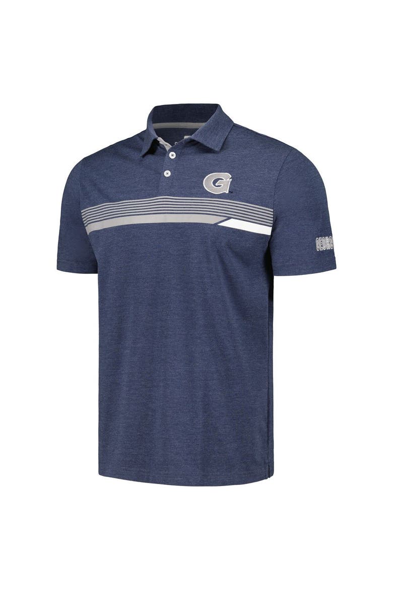Men's Colosseum  Navy Georgetown Hoyas No Problemo Polo, Alternate, color, Navy