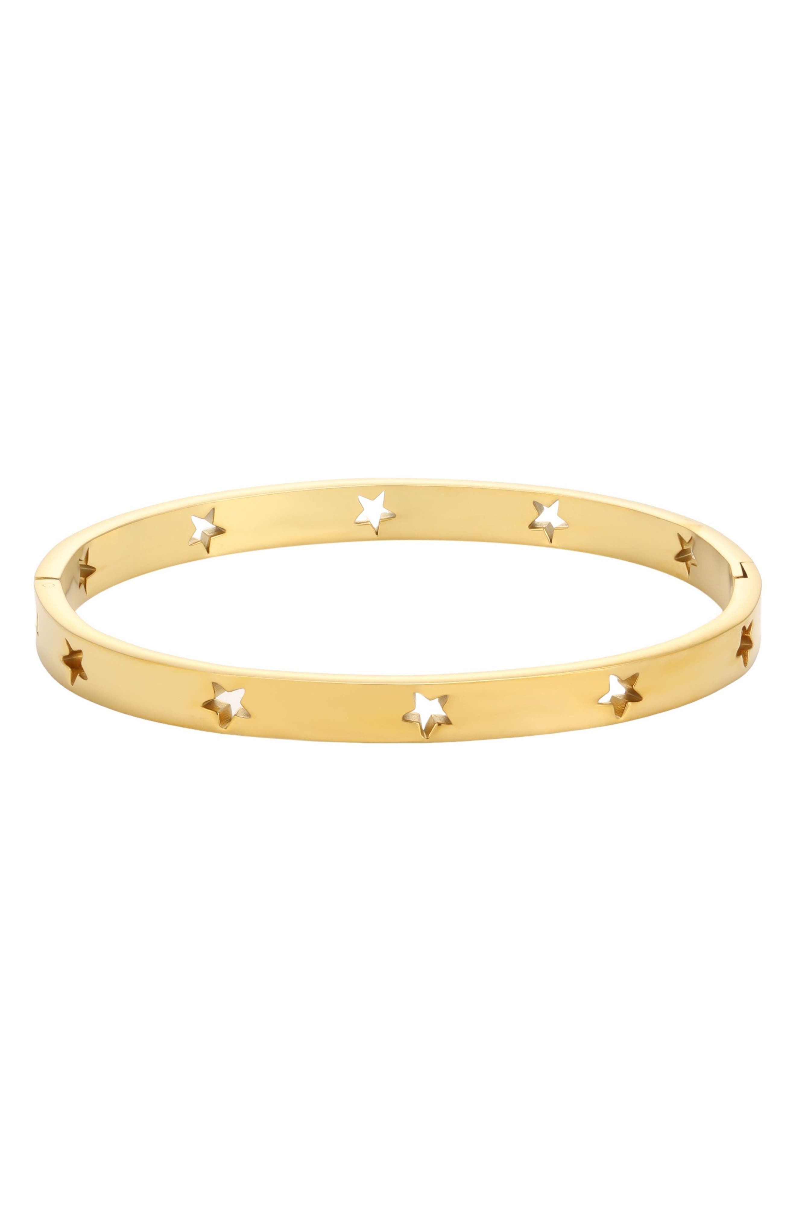 Star Cutout Bangle