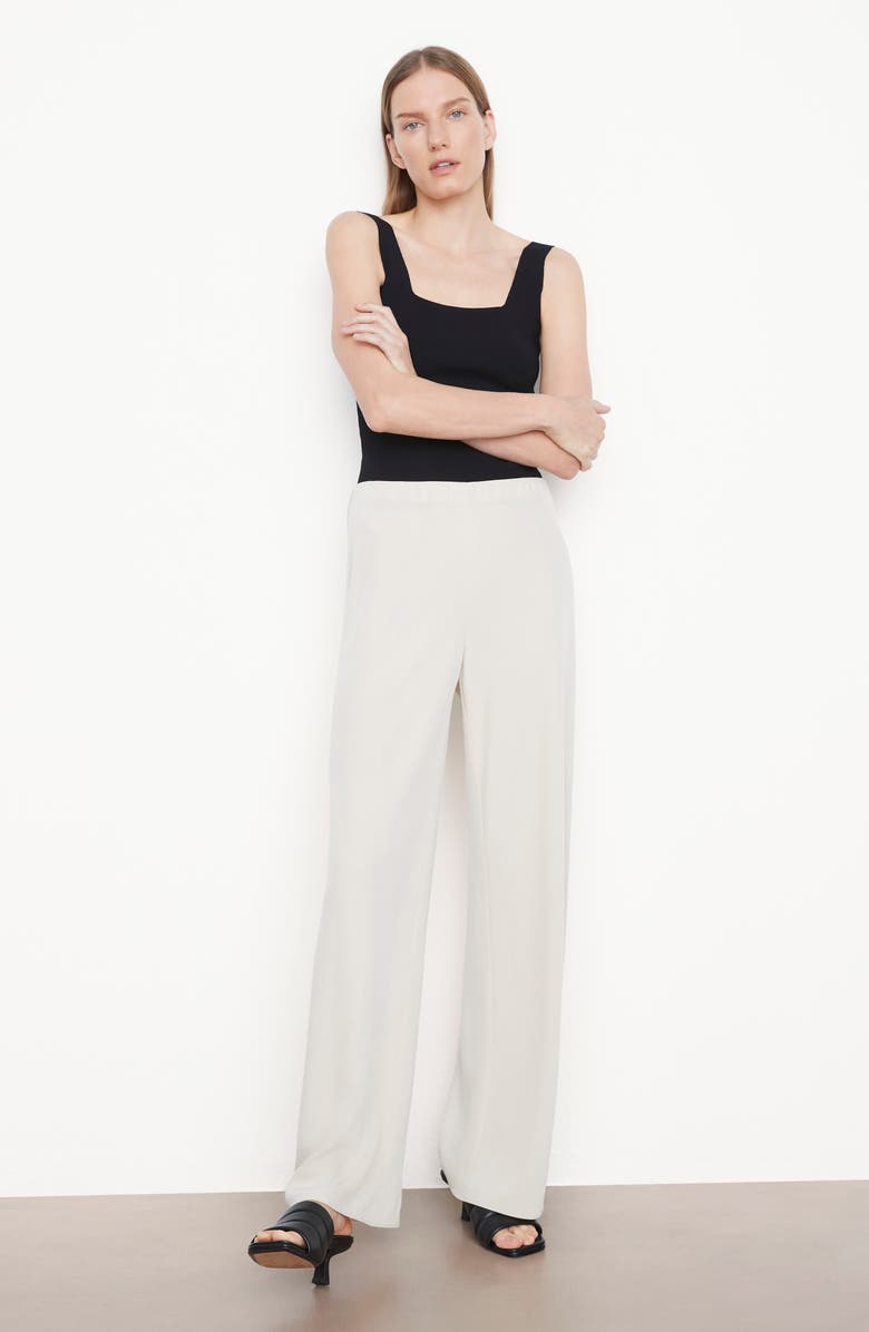 Bias Cut High Waist Pants