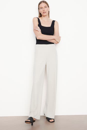 Bias Cut High Waist Pants