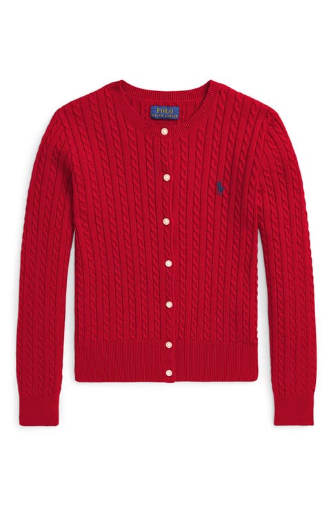 Kids' Mini Cable Knit Sweater (Big Kid)