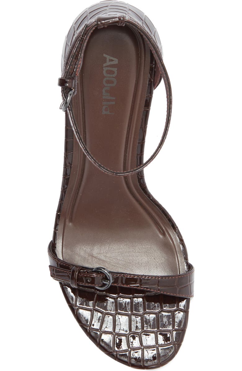 Abound Alondra Ankle Strap Sandal, Alternate, color, Brown Chocolate