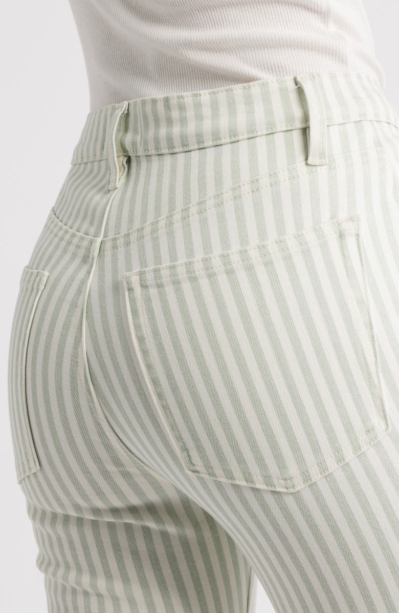 FRAME The Reboot High Waist Crop Bootcut Jeans, Alternate, color, Seamist Stripe