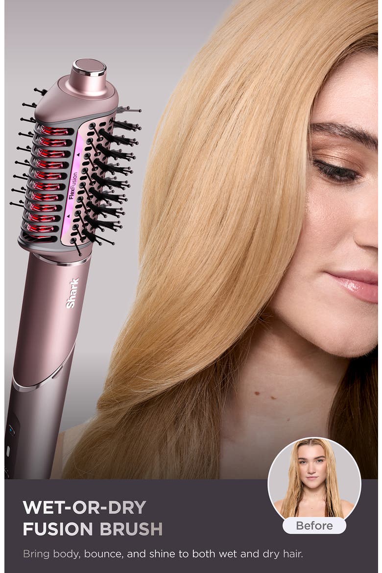 FlexFusion™ Air & Ceramic System with Air Straightener for Straight & Wavy Hair, Alternate, color, COSMIC BLUSH