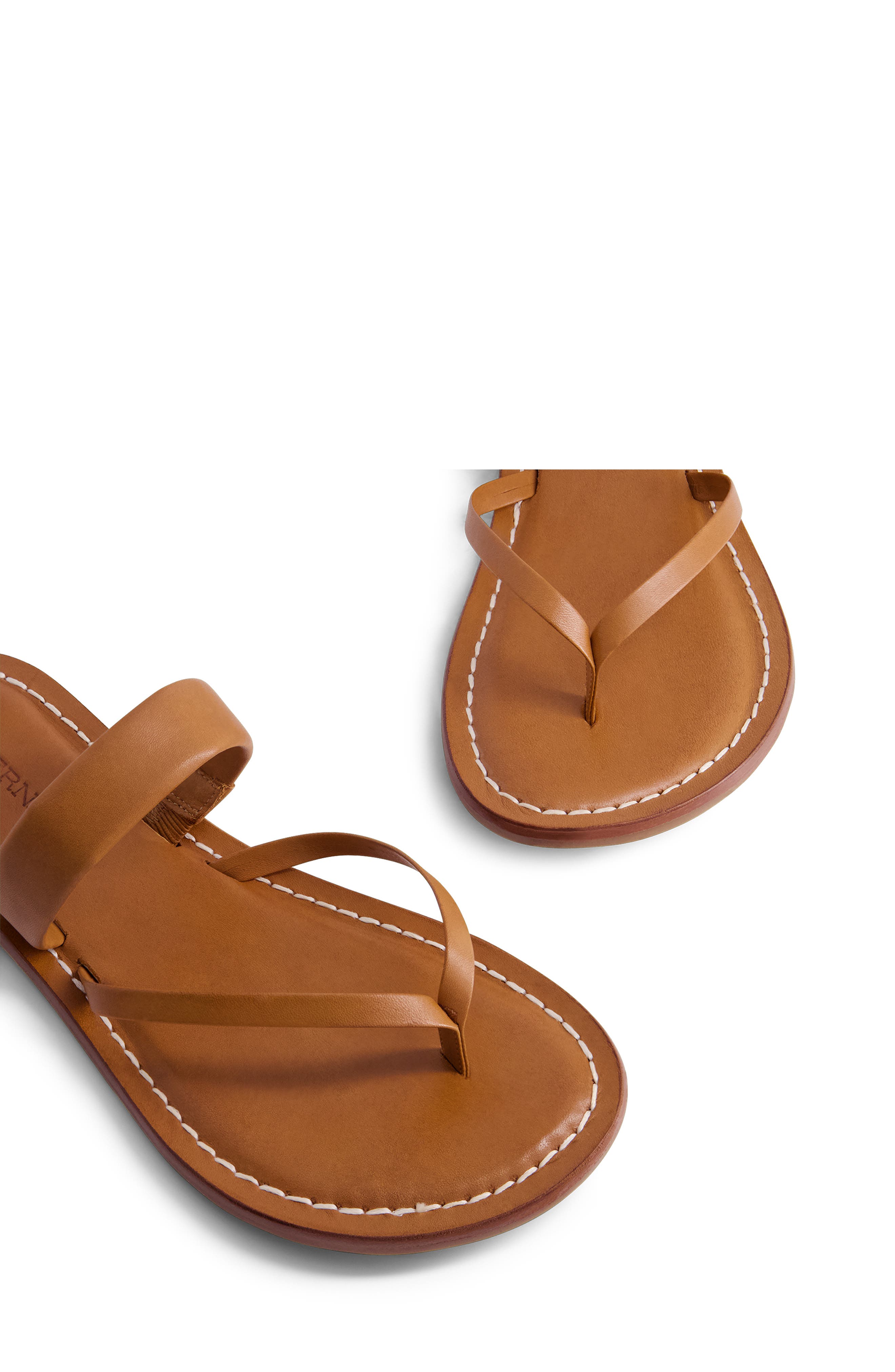 Bernardo Footwear Leia Sandal, Alternate, color, Luggage Antique Calf