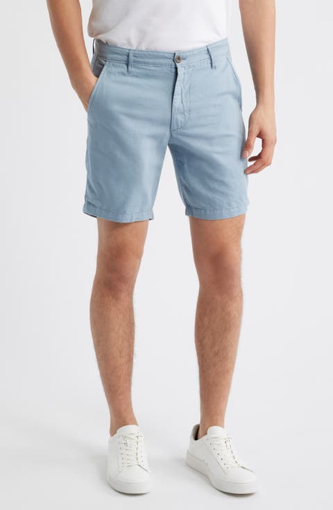 Wanderer Linen & Cotton Chino Shorts
