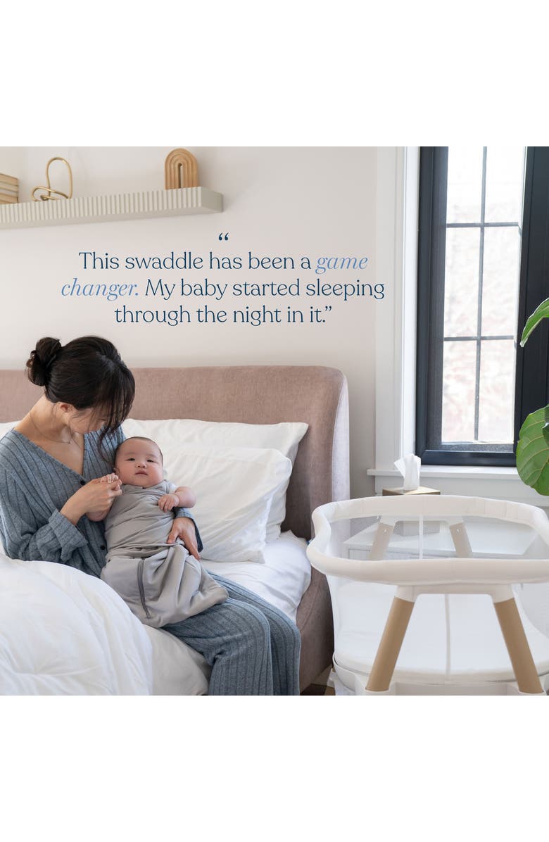 HALO Supersoft Viscose Sleepsack Swaddle, Alternate, color, Storm Grey