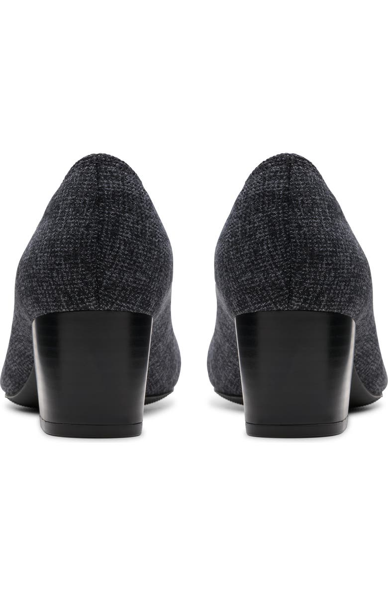Clarks<sup>®</sup> Ellaine Hope Pump, Alternate, color, Charcoal Intrest