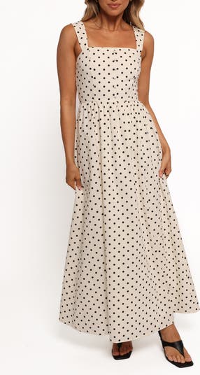 Jenni Polka Dot Maxi Dress