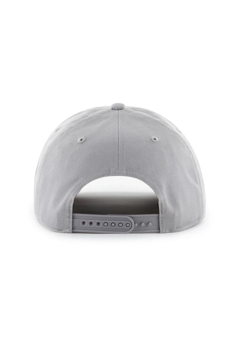 Men's '47 Gray New York Yankees Foundational Hitch Adjustable Hat, Alternate, color, Gray