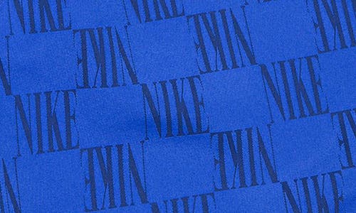 Nike Kids' Logo Check Athletic Shorts In Game Royal