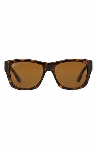 'Square Glam' 53mm Polarized Sunglasses