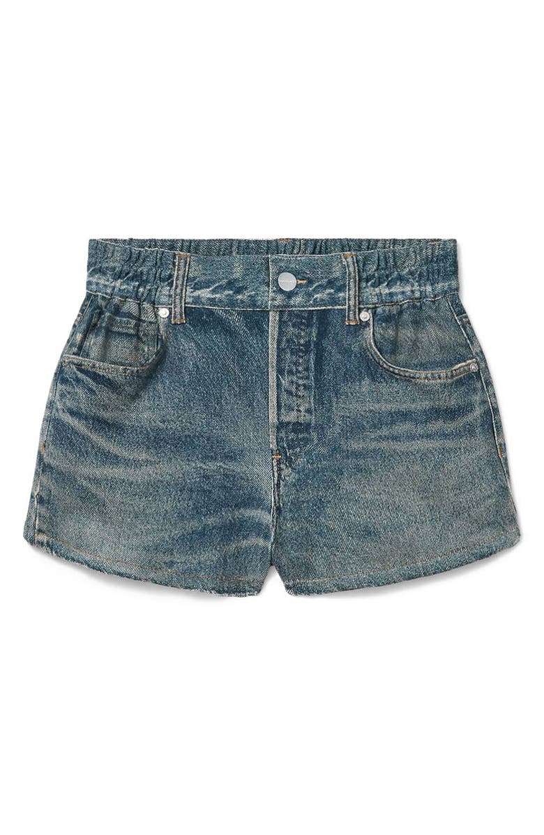 AllSaints Asher Terry Shorts, Alternate, color, Illusion Tint Blue