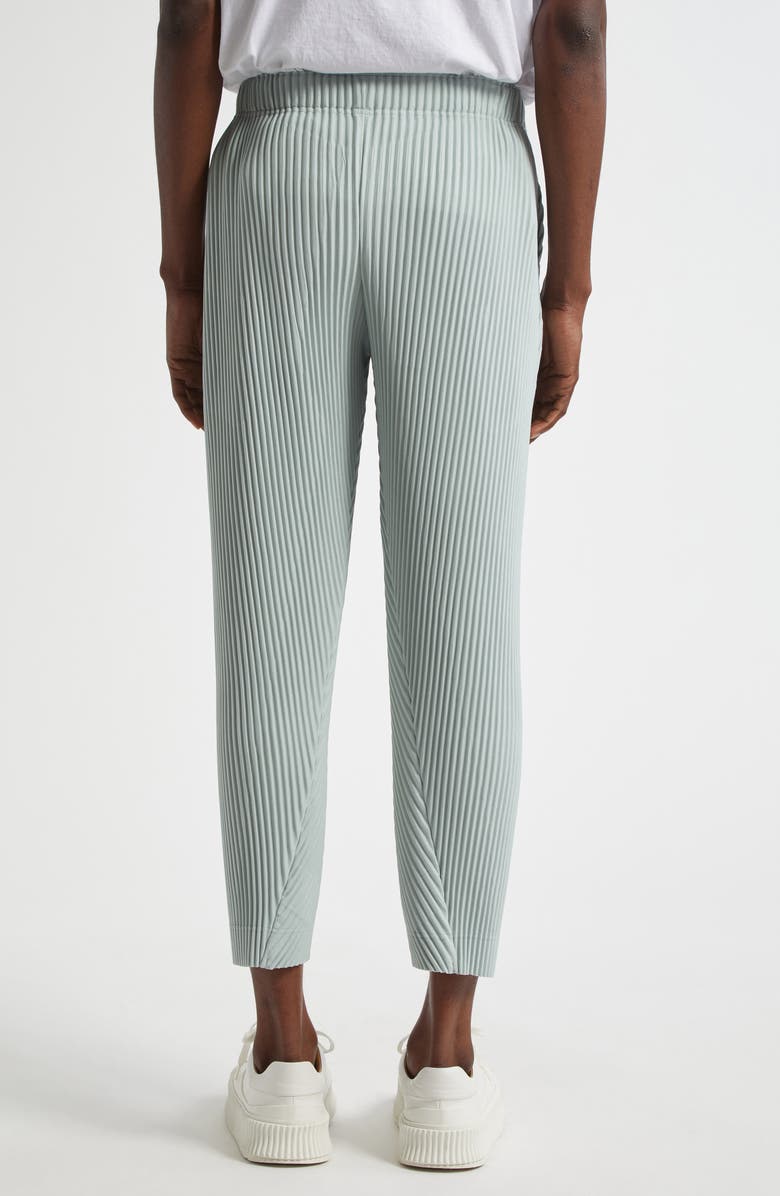 Homme Plissé Issey Miyake Bottoms 2 Pleated Pants, Alternate, color, Teal Green