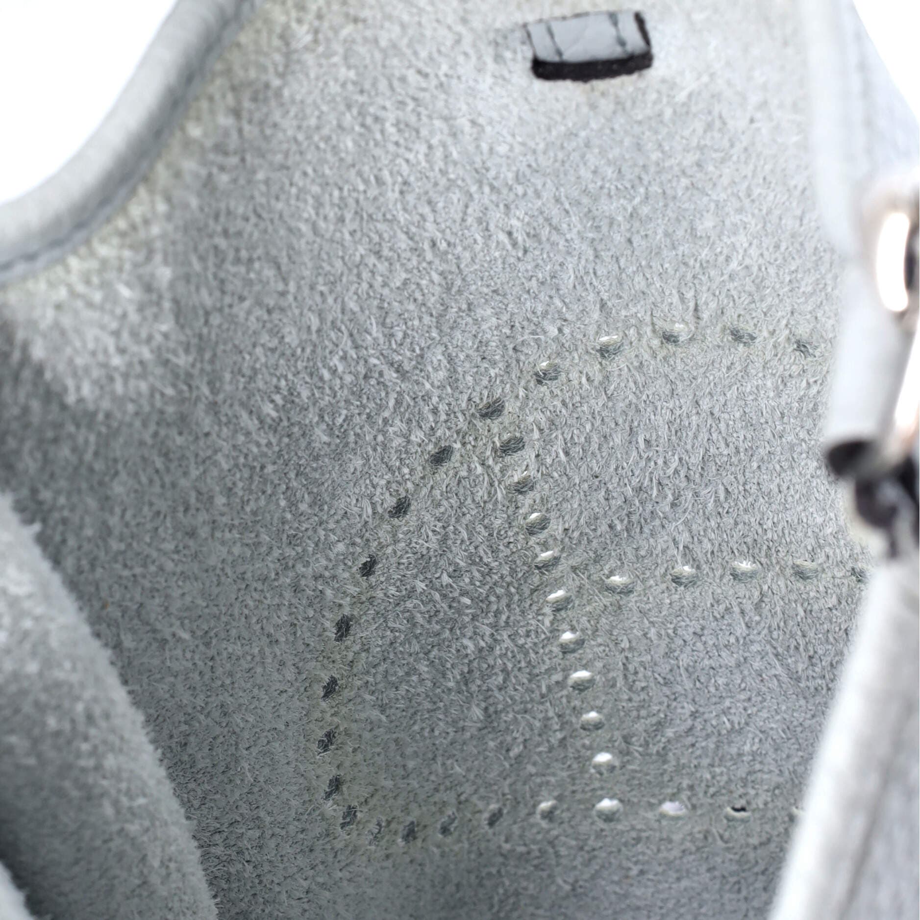 Pre-Owned Hermes Evelyne Bag Gen III Clemence TPM, Alternate, color, Bleu Glacier