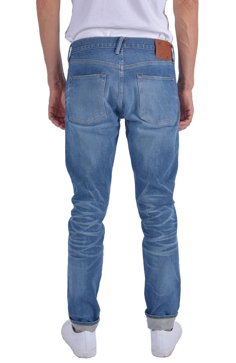 HIROSHI KATO The Scissors Slim Tapered 10.5-Ounce Stretch Selvedge Jeans, Alternate, color, Ace