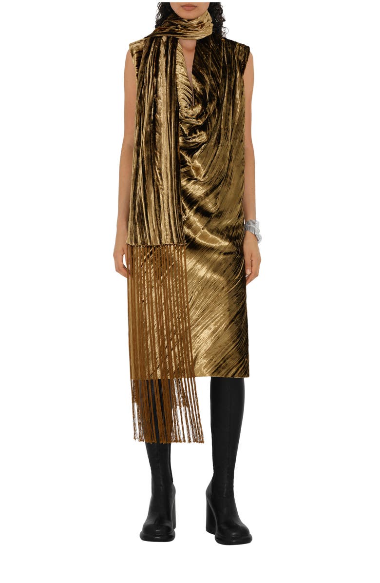 Burberry Velvet Dress, Main, color, 