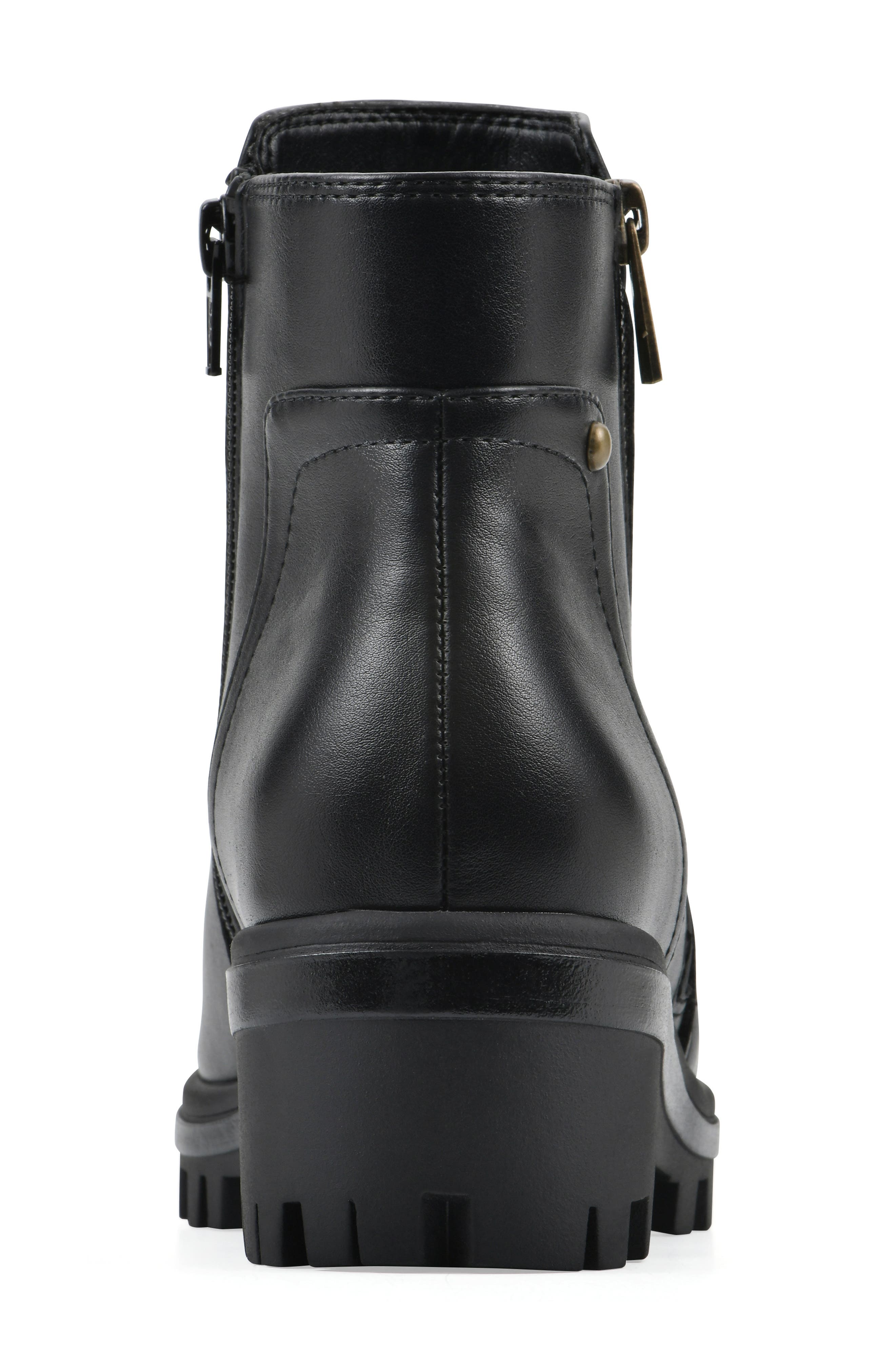 White Mountain Footwear Tahj Lug Sole Bootie, Alternate, color, 