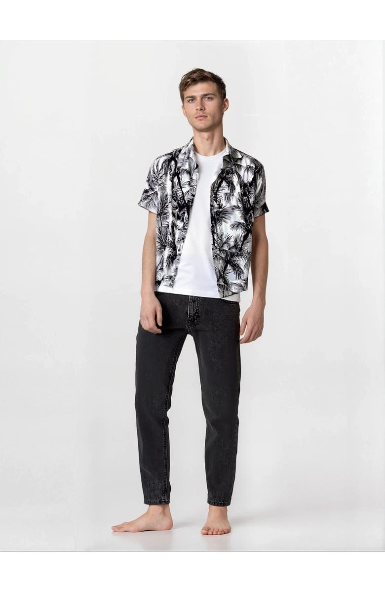 Ledger & Ford Encinitas Shirt, Main, color, Black