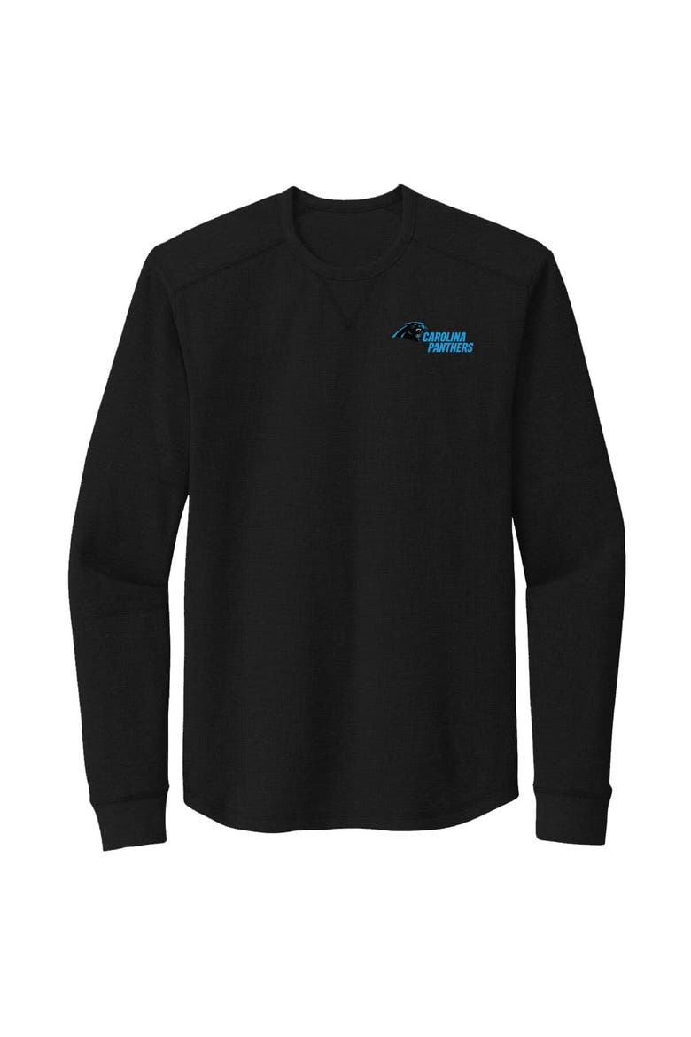 Men's Dunbrooke Black Carolina Panthers Cavalier Long Sleeve T-Shirt, Alternate, color, Black