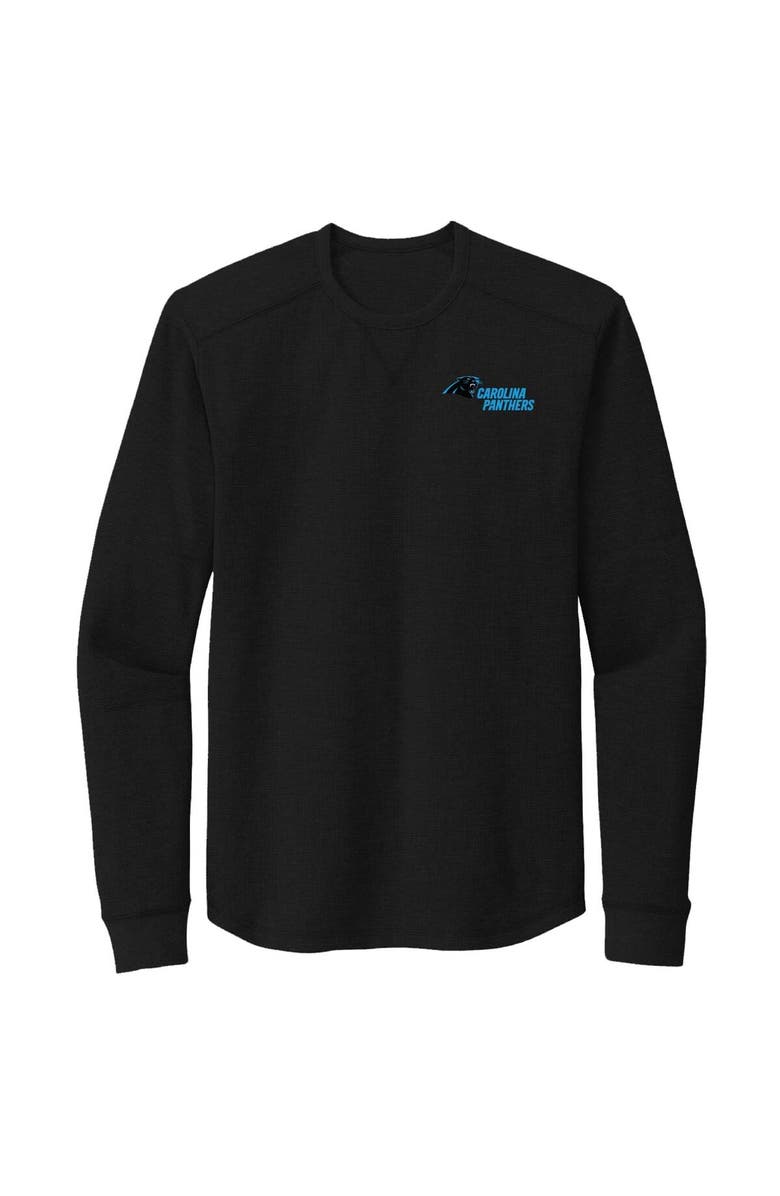 DUNBROOKE Men's Dunbrooke Black Carolina Panthers Cavalier Long Sleeve T-Shirt, Alternate, color, 