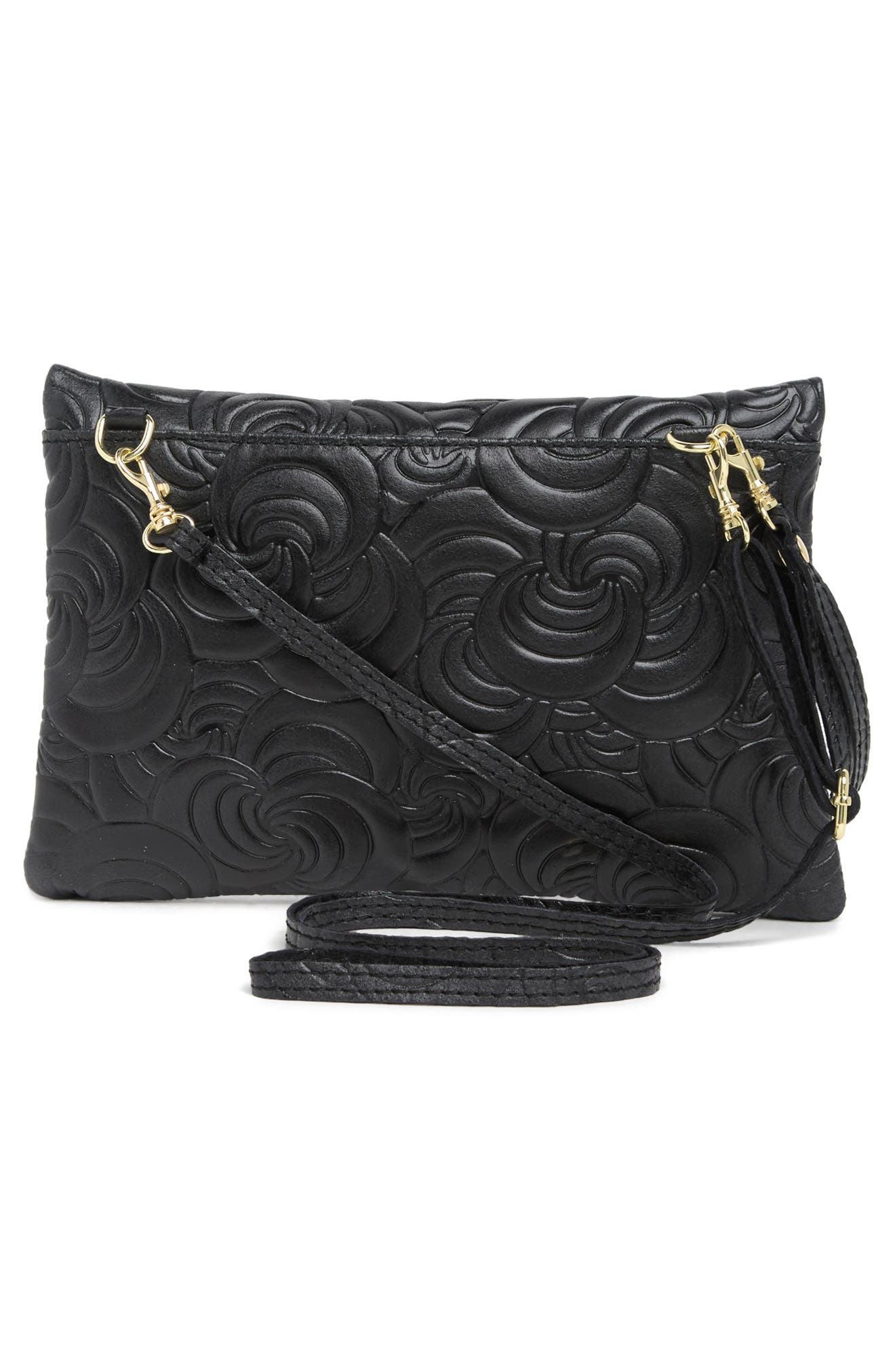 LISA MINARDI Fringe Leather Crossbody Clutch | Nordstromrack