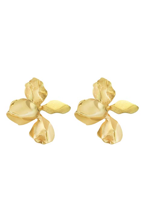 Flower Drop Earrings