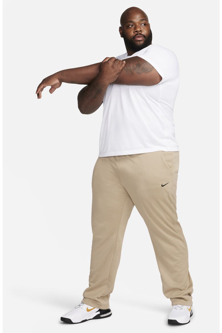 Therma-FIT Sweatpants, Alternate, color, 247 KHAKI/KHAKI/BLACK