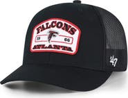 '47 Men's '47 Black Atlanta Falcons Roadway Adjustable Trucker Hat