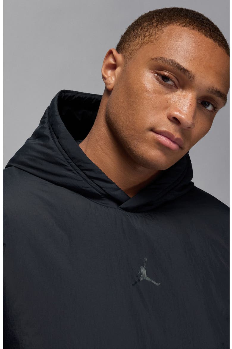 Flight Mountainside Padded Hoodie, Alternate, color, BLACK/ DK SMOKE GREY